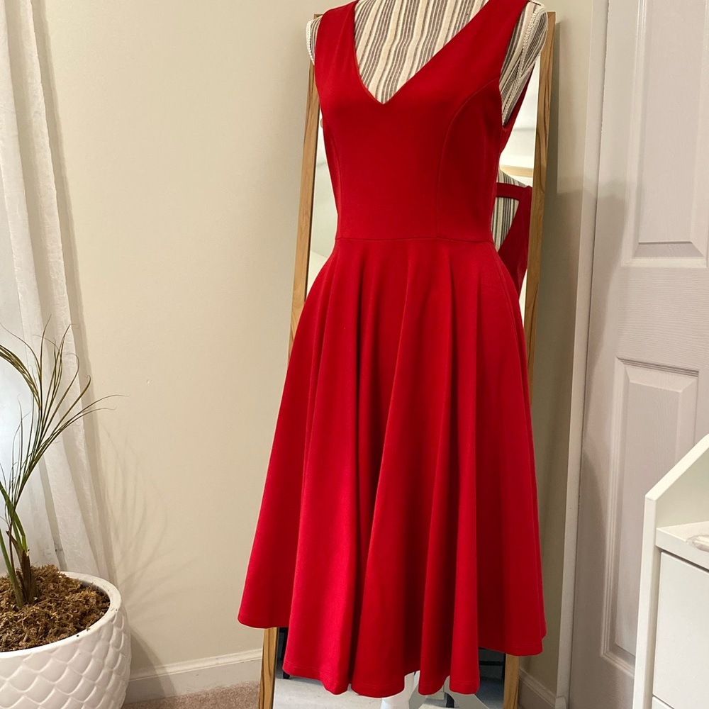 Stand out Dress in Red